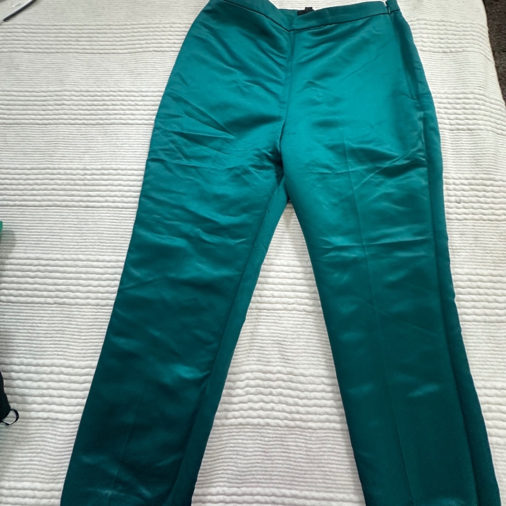 JCREW satin pants